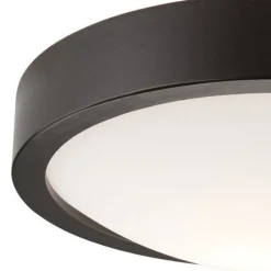 Holzlampen|Moderne Lampen*Lamkur Deckenleuchte Holz Rund Braun Wohnzimmer Modern