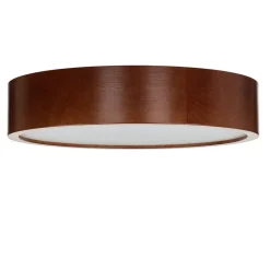 Holzlampen|Moderne Lampen*Lamkur Deckenleuchte Holz rustikal rund Wohnzimmer Modern