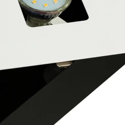 Sollux Deckenleuchte HYDRA in Schwarz 4-flmg< Deckenleuchten|Flurlampen