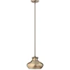Elstead Deckenleuchte Industrial Design Metall in Beige E27< Deckenleuchten|Flurlampen