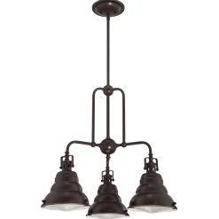 Elstead Deckenleuchte Industrie Design in Bronze antik Metall< Deckenleuchten|Industrie Lampen