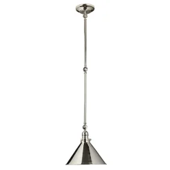 Elstead Deckenleuchte ISMENE in Nickel kürzbar Ø30cm Lampe< Deckenleuchten|Schlafzimmer Lampen