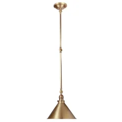 Deckenleuchten|Esszimmer Lampen*Elstead Deckenleuchte ISMENE Messing kürzbar Ø30cm Lampe