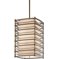 Deckenleuchten|Bürolampen*Elstead Deckenleuchte KIKI Bronze Asiatisch Design Lampe