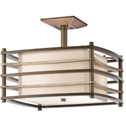 Deckenleuchten|Bürolampen*Elstead Deckenleuchte KIKI in Bronze B:40cm Design Lampe