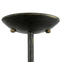 Easylight Deckenleuchte KORFU in Messing Antik 3-flmg< Glaslampen|Rustikale Lampen