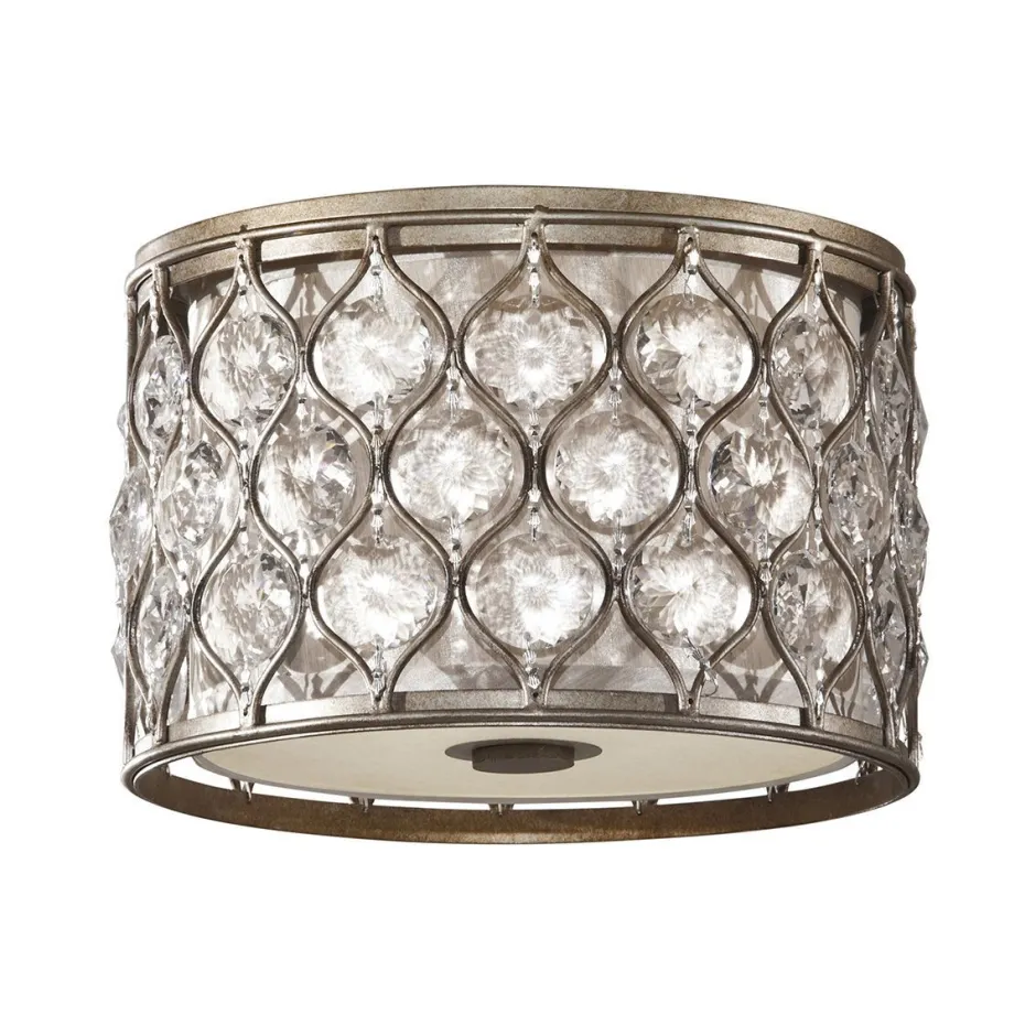 Elstead Deckenleuchte Kristall rund Modern Wohnzimmer< Deckenleuchten|Flurlampen