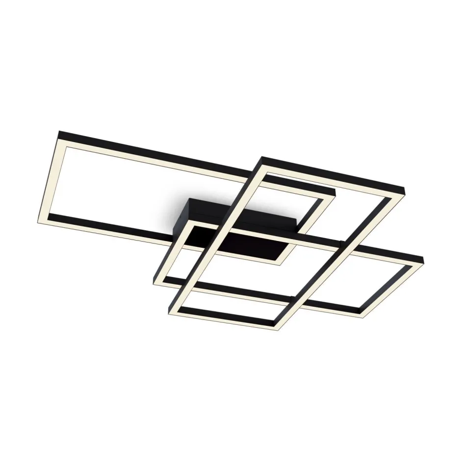 Maytoni Deckenleuchte LED Metall Schwarz 2900 lm Modern MIA< Deckenleuchten|Led Lampen