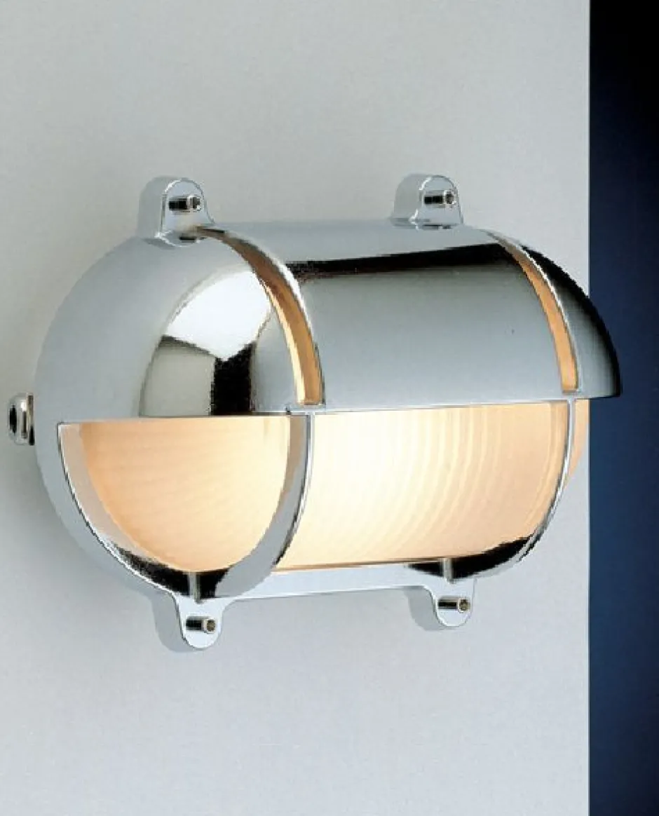 Außenleuchten Antik|Außenleuchten Messing*Laura Suardi Deckenleuchte LED TRIPOLI in Edelstahl 2-flmg