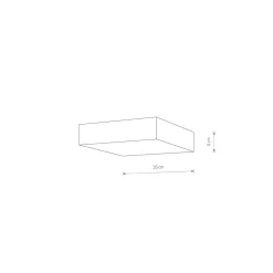 Nowodvorski Deckenleuchte LED Weiß 4000 K B: 16 cm blendarm 2100 lm< Deckenleuchten|Led Lampen