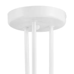 Deckenleuchten|Flurlampen*Lamkur Deckenleuchte LIZBETH Weiß Modern Metall Lampe