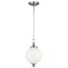 Elstead Deckenleuchte LORIN Ø22cm Silber Weiß Design Lampe< Hängelampen|Esszimmer Lampen