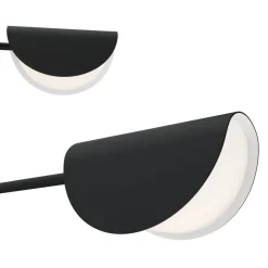 Maytoni Deckenleuchte Metall 125 cm breit Schwarz G9 Modern< Deckenleuchten|Badezimmer Lampe