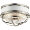 Deckenleuchten|Badezimmer Lampe*Elstead Deckenleuchte Metall Glas D: 30,5 cm rund 2x E27