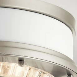 Deckenleuchten|Badezimmer Lampe*Elstead Deckenleuchte Metall Glas D: 30,5 cm rund 2x E27