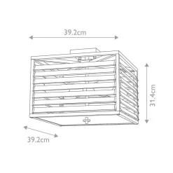 Elstead Deckenleuchte Metall Glas 39,2 cm breit Gunmetal Grau< Deckenleuchten|Bürolampen