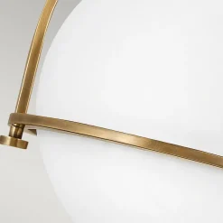 Deckenleuchten|Badezimmer Lampe*Elstead Deckenleuchte Metall Glas rund Ø 28,2 cm E27 Vintage