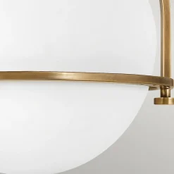 Deckenleuchten|Badezimmer Lampe*Elstead Deckenleuchte Metall Glas rund Ø 28,2 cm E27 Vintage