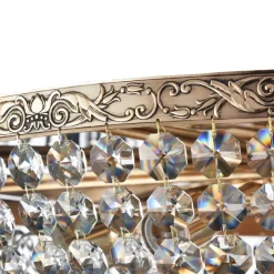 Maytoni Deckenleuchte Metall rund D: 80 cm in Gold antik E27< Deckenleuchten|Esszimmer Lampen