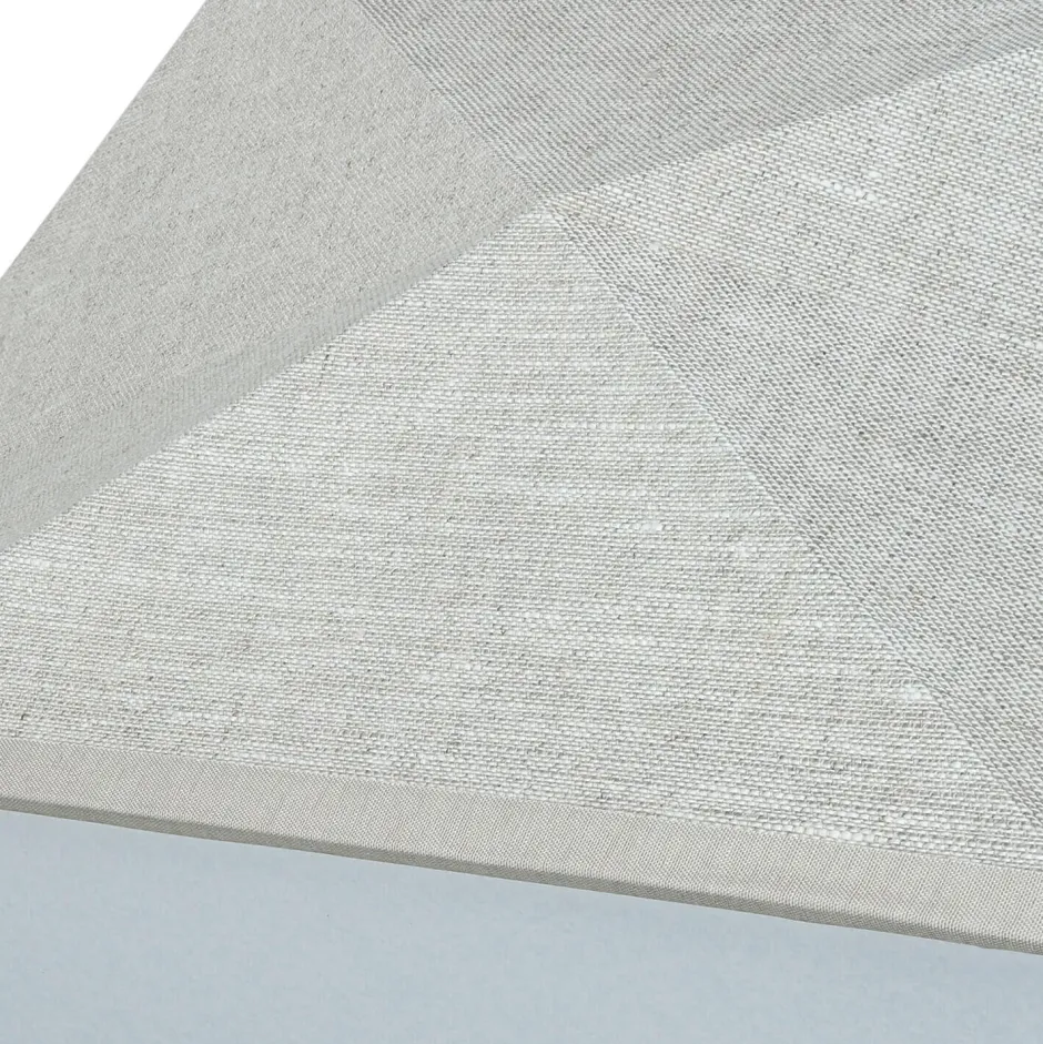 TK Lighting Deckenleuchte Modern Leinen 52 cm breit 4x E27 wohnlich< Moderne Lampen|Wohnzimmerlampen