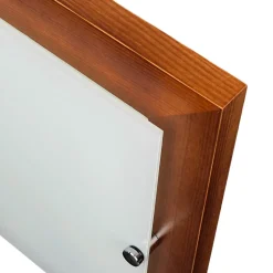 Lamkur Deckenleuchte Modern Wohnzimmer Holz quadratisch< Holzlampen|Moderne Lampen