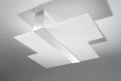 Sollux Deckenleuchte NADIA in Chrom 2-flmg< Deckenleuchten|Flurlampen