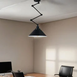 Nowodvorski Deckenleuchte PANTO Schwarz 1,1m Wohnzimmer Lampe< Industrie Lampen|Esszimmer Lampen