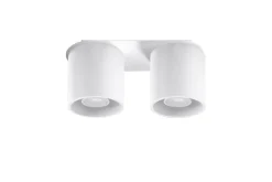 Sollux Deckenleuchte RODA in Weiß 2-flmg< Deckenleuchten|Flurlampen