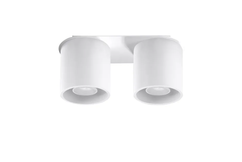 Sollux Deckenleuchte RODA in Weiß 2-flmg< Deckenleuchten|Flurlampen