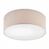Lamkur Deckenleuchte rund Ø 35 cm Stoff Modern Beige blendarm E27< Deckenleuchten|Flurlampen