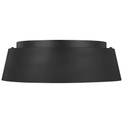 Moderne Lampen|Esszimmer Lampen*Elstead Deckenleuchte rund Ø36,8cm Schwarz Gold 3-flammig E14