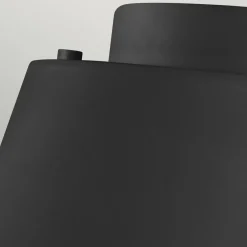 Moderne Lampen|Esszimmer Lampen*Elstead Deckenleuchte rund Ø36,8cm Schwarz Gold 3-flammig E14