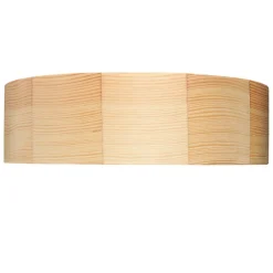Lamkur Deckenleuchte Rund Holz in Kiefer Wohnzimmer< Holzlampen|Moderne Lampen