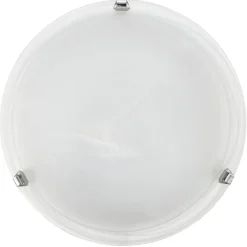 Deckenleuchten|Tischlampen*Eglo Deckenleuchte Salome Chrom Ø30cm