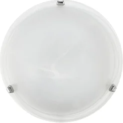 Deckenleuchten|Flurlampen*Eglo Deckenleuchte Salome Chrom Ø40cm 2-Flmg