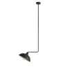 ALDEX Deckenleuchte Schwarz E27 B:27 cm Metall verstellbar< Deckenleuchten|Badezimmer Lampe