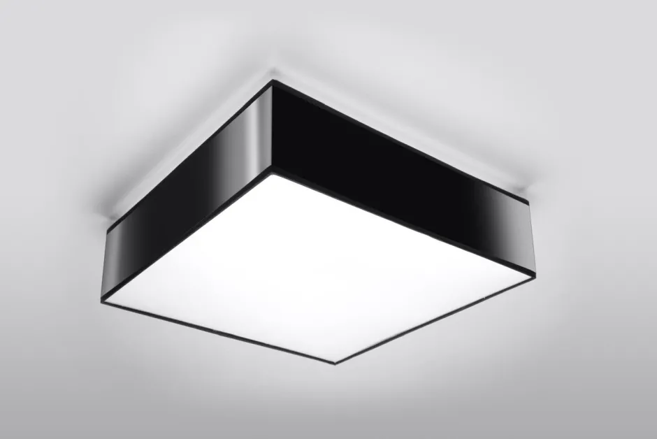 Deckenleuchten|Flurlampen*Sollux Deckenleuchte Schwarz 2-flmg