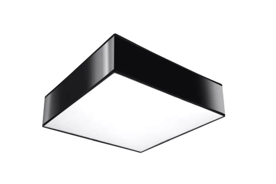 Deckenleuchten|Flurlampen*Sollux Deckenleuchte Schwarz 2-flmg