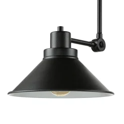 Nowodvorski Deckenleuchte Schwarz 3-flmg 61-152cm SIMONA Lampe< Industrie Lampen|Wohnzimmerlampen