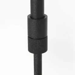 Steinhauer Deckenleuchte Schwarz Opalweiß 120 cm inkl. G9 blendarm< Deckenleuchten|Badezimmer Lampe