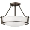Elstead Deckenleuchte SOMBRA Bronze Ø41cm Lampe Wohnzimmer< Deckenleuchten|Flurlampen