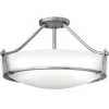 Deckenleuchten|Flurlampen*Elstead Deckenleuchte SOMBRA Nickel Ø33cm Wohnzimmer Lampe