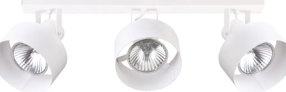 Sigma Deckenleuchte Spot Weiß 3 verstellbare Schirm< Wohnzimmerlampen|Vintage Lampen