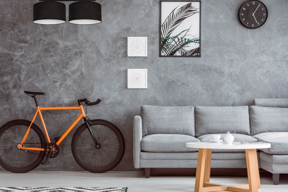 Bürolampen|Wohnzimmerlampen*Belis Deckenleuchte Stoff blendarm Schwarz Weiß E27 L:70 cm