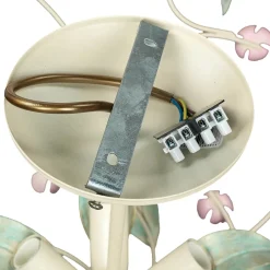 Luminex Deckenleuchte SUMMER Ø64cm 3-flmg< Florale Lampen|Wohnzimmerlampen