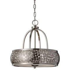 Elstead Deckenleuchte TAKARA 4-flammig Ø49cm Design Lampe< Designerlampen|Glaslampen