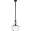 Elstead Deckenleuchte VABLE Ø27cm Glas verstellbar Lampe< Deckenleuchten|Wohnzimmerlampen
