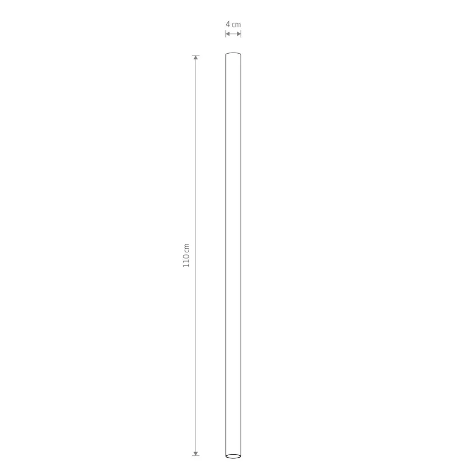 Nowodvorski Deckenleuchte Weiß GU10 R35 H: 110 cm hoch Ø 4 cm Modern< Wohnzimmerlampen|Metall Lampen