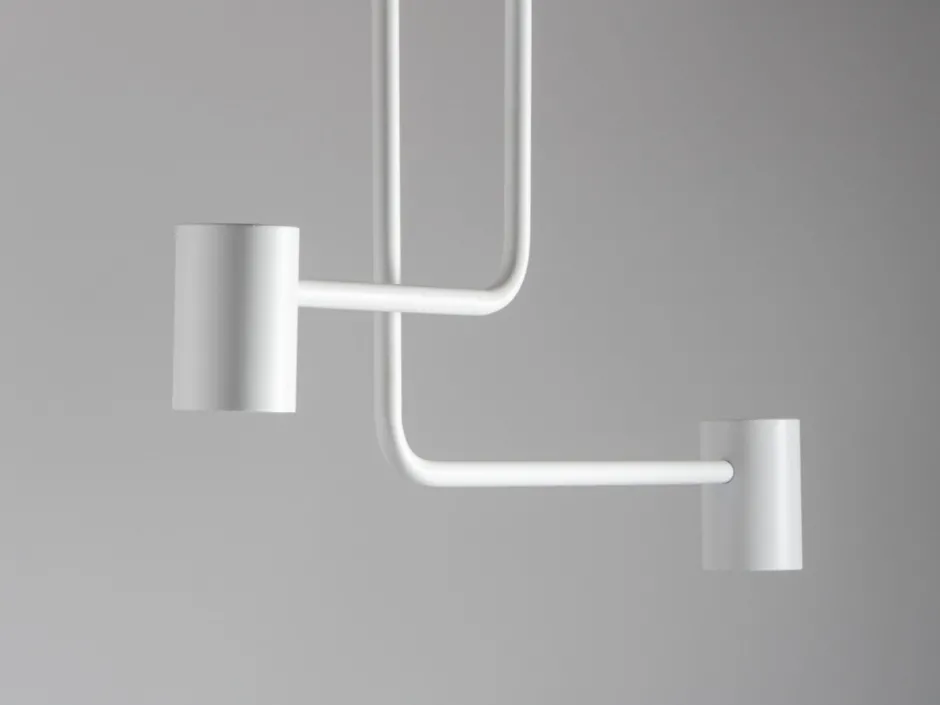 Deckenleuchten|Moderne Lampen*Sigma Deckenleuchte Weiß Metall GU10 3-flammig akzentuiert