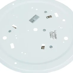 Holzlampen|Moderne Lampen*Lamkur Deckenleuchte Wohnzimmer Rund Braun Holz 3-flmg